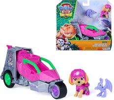 Figūrėlių rinkinys, su priedais Spin Master Paw Patrol Skye Dino Rescue Jet 6075758, rožinė sp.