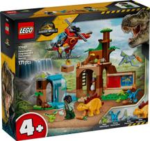 Konstruktorius LEGO® Jurassic World Velociraptoriaus, stegozauro ir pteranodono gelbėjimas 77981, 171 vnt.