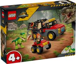 Konstruktorius LEGO® Jurassic World Jauno tiranozauro gabenimo sunkvežimis 77978, 115 vnt.