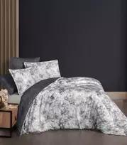 Riposo LUXURY Satino medvilnės patalynės komplektas KIEV COBALT 200x220 cm