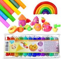 Okto Žaidimų tešla Modeliavimo rinkinys vaikams 12 SPALVŲ Lovin