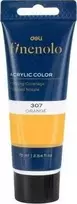 Akriliniai dažai DELI Finenolo 75ml, oranžinės spalvos
