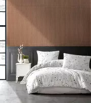 Riposo Premium satino medvilnės patalynės komplektas ALBINIA 200x220 cm