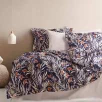 Riposo Premium Digital satino medvilnės patalynės komplektas MARVIN BONE 200x220 cm