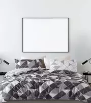 Riposo Renforce medvilnės patalynės komplektas NORTH SOLID 200x220 cm