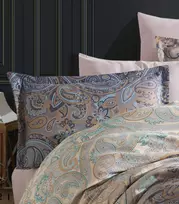 Riposo Premium satino pagalvės užvalkalas Calipso 50x70 cm