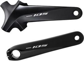 SHIMANO cranks 105 FC-R7000 integr.crank 2x11 172.5 mm without overdrive juodas without BB cups bal
