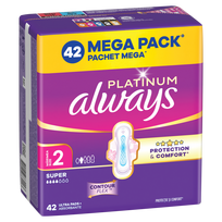 Higieniniai paketai Always Always Long Wing, 2, 42 vnt.
