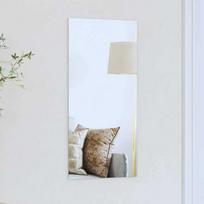 Sieninis veidrodis Stačiakampio 30 x 60 cm grūdintas stiklas
