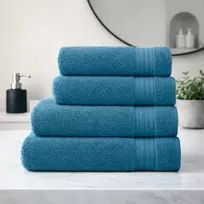 RIPOSO rankšluostis Jacquard Petrol 70x140 cm