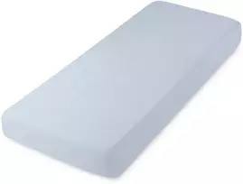 Riposo PREMIUM satino paklodė su guma Silver pilkas 120x200 cm