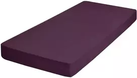Riposo Trikotažinė paklodė su guma Dark plum 200x200 cm