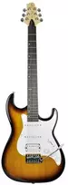 Samick Greg Bennett Malibu MB-2 TS – elektrinė gitara HSS su tremolo, Tobacco Sunburst