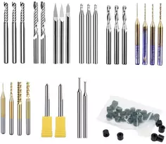 MAKERA Carvera Essential Extended Maršrutizatorius Bit Set (52 pieces)