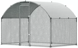 Didelis metalinis vištidės voljeras 3 x 2 x 2 m