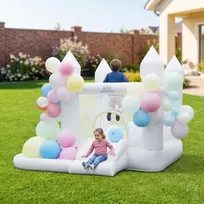 Promotions Pripučiamas batutas su pūtimo įrenginiu 252x242x191,5 cm daugių spalvų