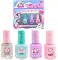Bez Marki NAGAŠŲ LAKŲ GLITTER COLORS MANIKIŪRO NULEPIMO RINKINYS