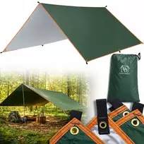 ASMAT TARP vandeniui atsparūs TERMINIAI KEMPINGŲ LAKŠTAI 3X4 m SAULĖS BURĖ
