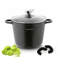 PUODAS Indukcinis Didelis HIGH 2x dangtis DANGAS Konighoffer Pollo 4L