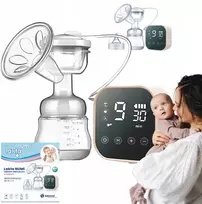 Simed ELEKTRINIS MAITINIMAS KRŪTIŠKUMS Lacta NUMI 4 fazių baterija 150 ml LED MAITINIMO