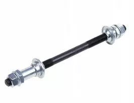 XMX-HR-12G galinės stebulės ašis 3/8" x 175 mm - kūgiai su grūdintu dangteliu, kompl.
