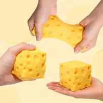 Bez Marki MINKŠTAS ANTISTRESAS BŪTINAS SŪRIS SQUISHY MOCHI SENSORY 12cm XXL