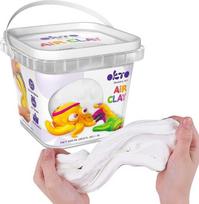 Plastikinė žaidimų tešlos masė Balta 910ml Okto Foam