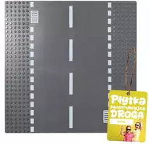 STATYBINĖ PLOKŠTE EVI statybinė bazė ROAD žaisliniams kaladėlėms
