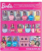 BARBIE NAGŲ DAŽYMO RINKINYS 15 POLIŲ + FILE TOWNLEY GIRL