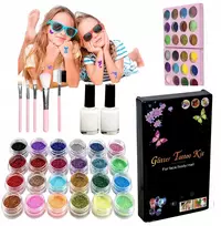 MTA PLAUNAMO GLITTER TATTUOS STUDIO DIDELIS RINKINYS ĮVAIRUS TATUiruočių dizainas