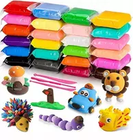 Martom PUTO PLASTICINE SENSO POLYMER MOLIS PUTOPLASTIKOS MASĖ 24 Vnt.