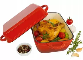 Krisberg Ketaus skrudinimo keptuvė 3,8 Lite, 2 viename