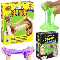 Bez Marki RINKINYS SLIME SLUTS PADARYTI KŪRYBINGUS PASIDARYKITE PATS PLASTIKOS PASTA