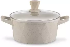 PUODAS Indukcinis marmurinis DUJINIS NEPRIKLAVIMAS Konighoffer Corte 4,2L 24cm