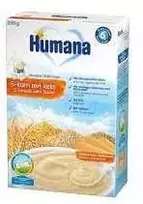 Humana 5 grūdų pieno košė su sausainiais , 6 mėn., 200 g