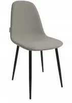 Dankor Design DankorDesign DSW audinio kėdė, smėlio spalvos, grafito metalinės kojos