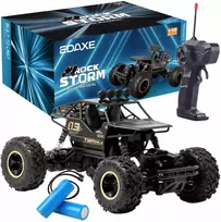 EDAXE RC AUTOMOBILIS DIDELIS RC AUTOMOBILIS VISURĖS METALAS 4X4 + 2 AKUMULIATORIAI