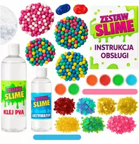 WTM SLIME SLIME GAMYBOS RINKINYS PUIKI KŪRYBINĖ DĖŽĖ MASS GAMYKLĖS DOVANA