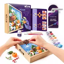 Okto Creative ART KIT 7 metų vaikui Succulents Diy Playdough