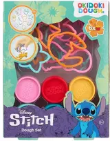 4Kidz „Disney Stitch“ žaidimų tešlos rinkinys, kūrybinė pramoga vaikams, 6 vamzdeliai