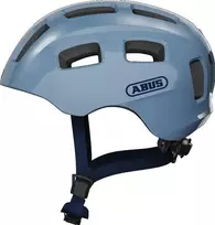 ABUS Youn-I 2.0 M 52-57 LED Glacier Mėlyna vaikiškas dviračio šalmas