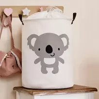 UŽDARYTAS ŽAISLŲ KREPŠĖLIS SU TRAUKTUMU ORGANIZATORIU SULANKSTAMAS KOALA XL SIPO