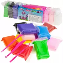 Martom PUTO PLASTICINE SENSO POLYMER MOLIS PUTOPLASTIKA MASĖ 12 Vnt.