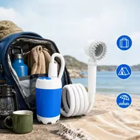 Bez Marki BELAIDAS KEMPINGŲ TURISTINIS DUŠAS 3 REŽIMAI, NEŠANGI VANDENIUI