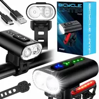Renew Force GALINGAS LED DVIRAČIO LEMPAS ACU USB DVIRAČIO PRIEKINIAI + GALINIAI 13 REŽIMŲ