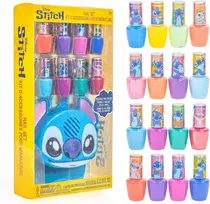 Townley Girl Stitch RINKINYS iš 16 nulupamų nagų lakų su džiovintuvu
