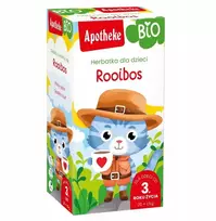 BIO ekologiška arbata vaikams VIRŠKINTI Rooibos gaminimo aparatas 20T Apotheke