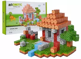 Bez Marki 3D MAGNETINIAI BLOKAI MINECRAFT LARGE STATYBINIO RINKINYS 100 EL stiliaus