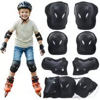 Bez Marki ROLLER PROTECTORS DVIRAČIO KELIO IR ALKUNIŲ RINKINYS VAIKAMS IR JAUNIMUI