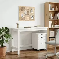 Rašomasis stalas su spintelėmis 2 vnt. Balta